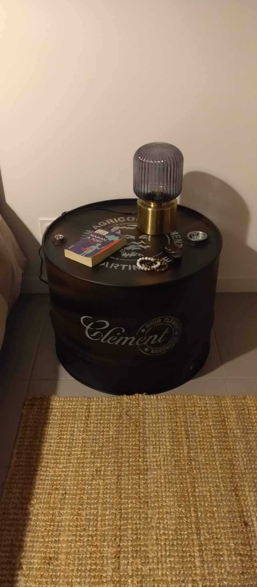 Table basse rhum clement 