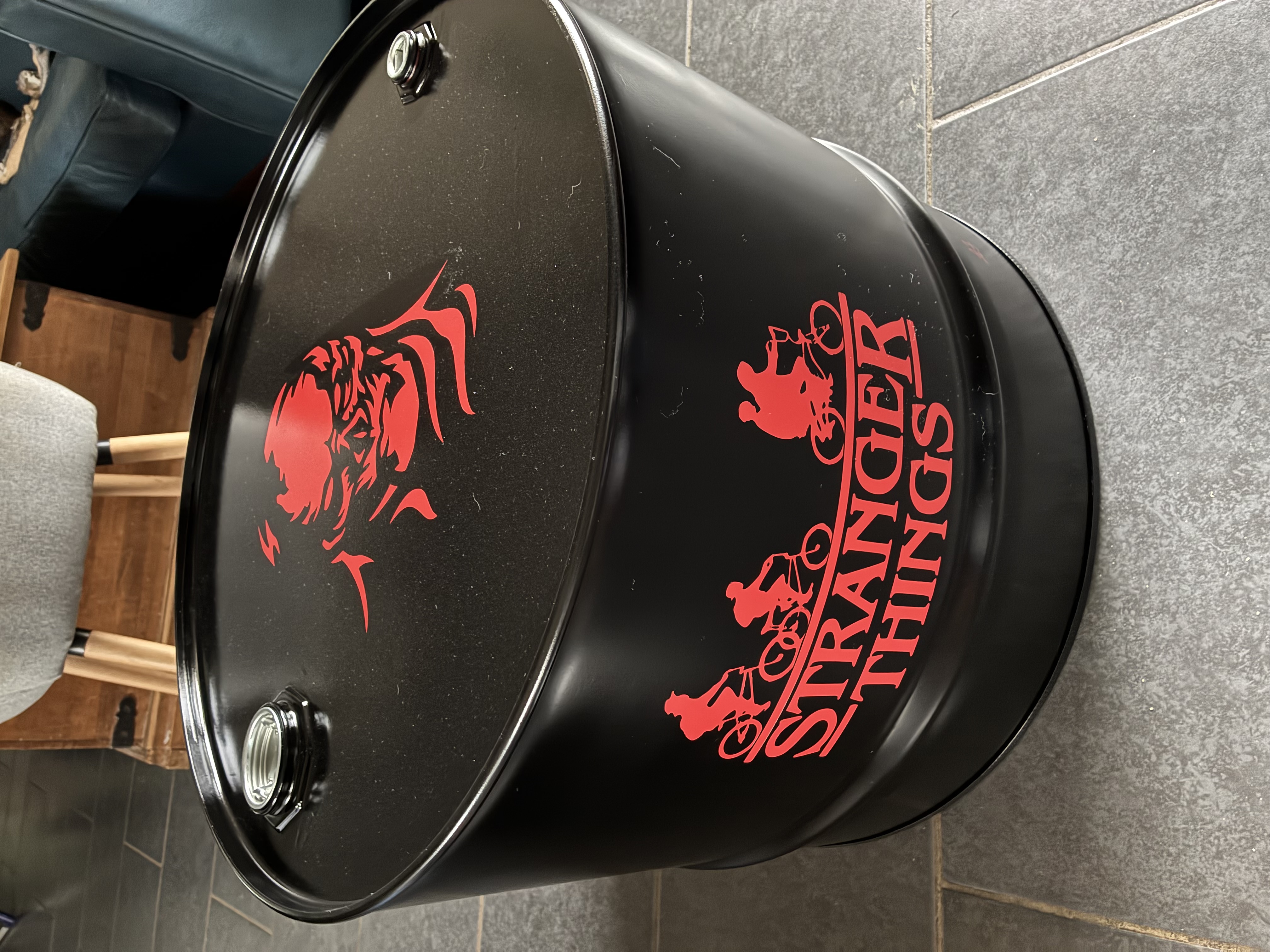 Table basse stranger things Vecna